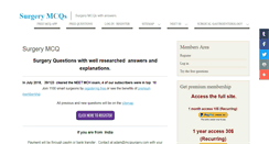 Desktop Screenshot of mcqsurgery.com